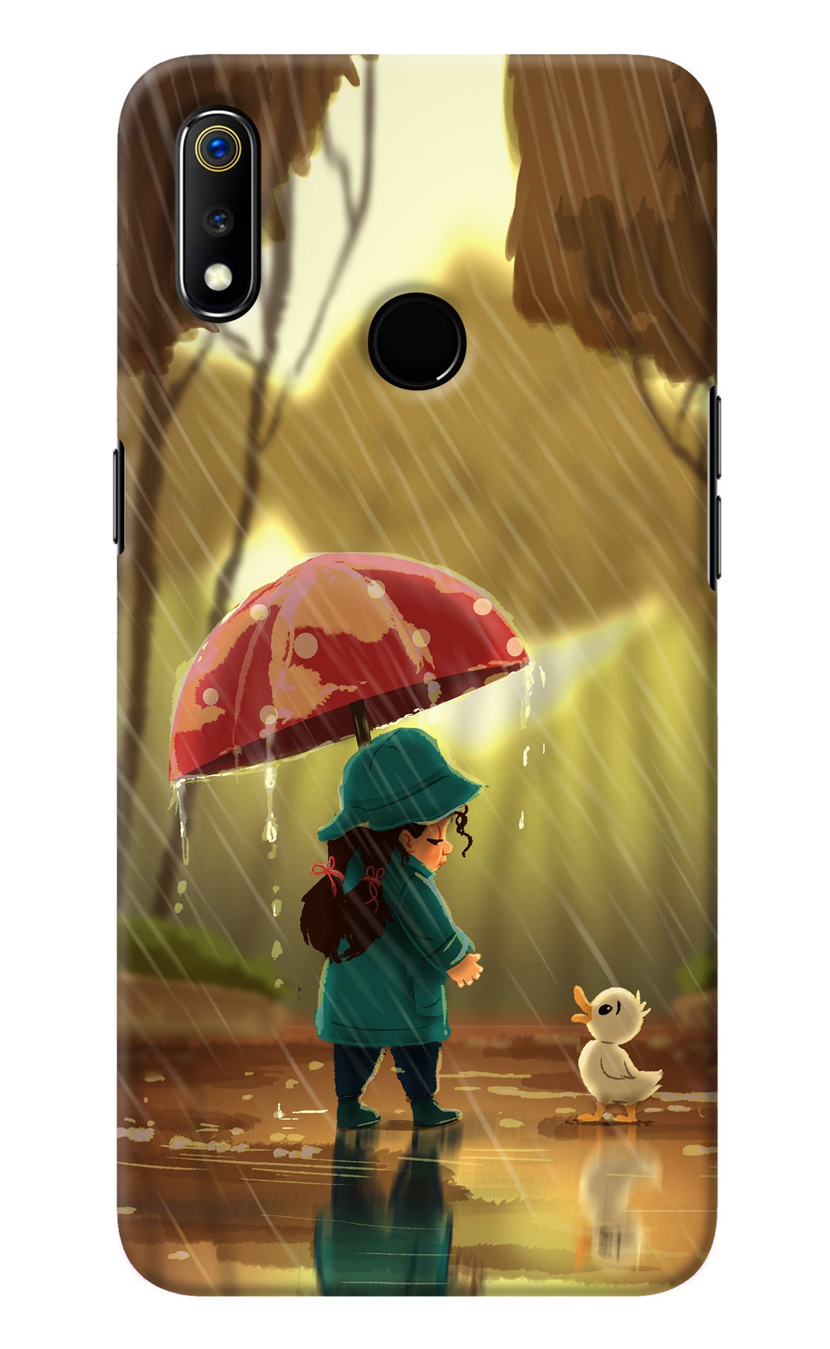 Rainy Day Realme 3 Back Cover