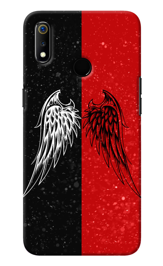 Wings Realme 3 Back Cover