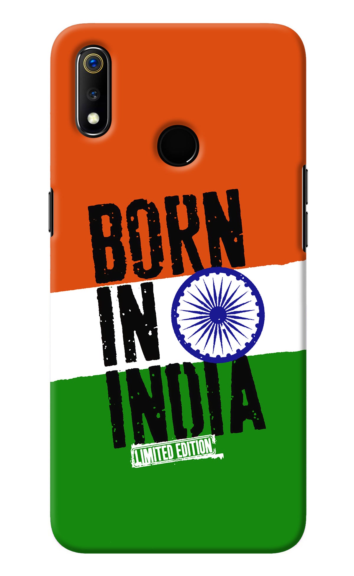 Born in India Realme 3 Back Cover