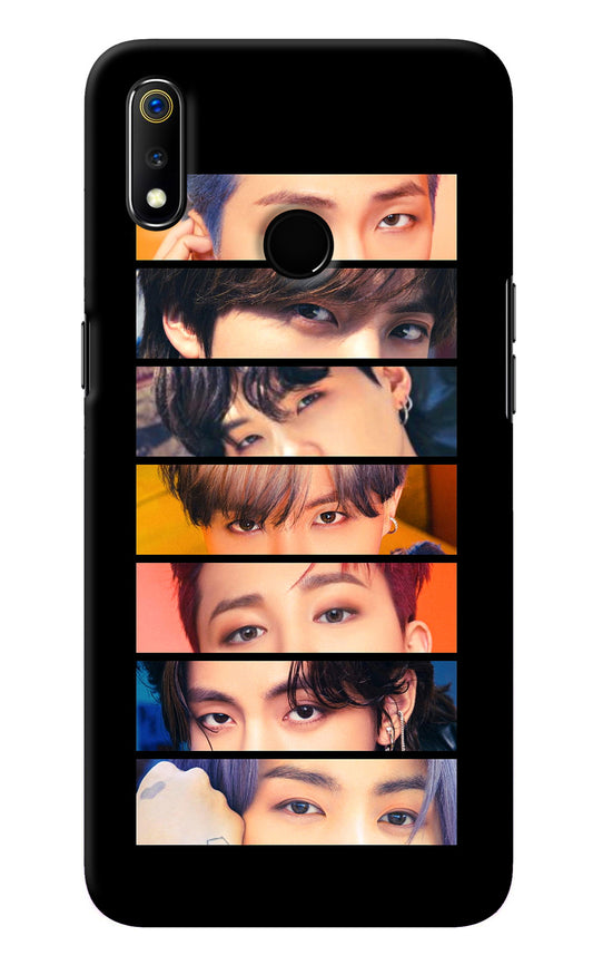 BTS Eyes Realme 3 Back Cover