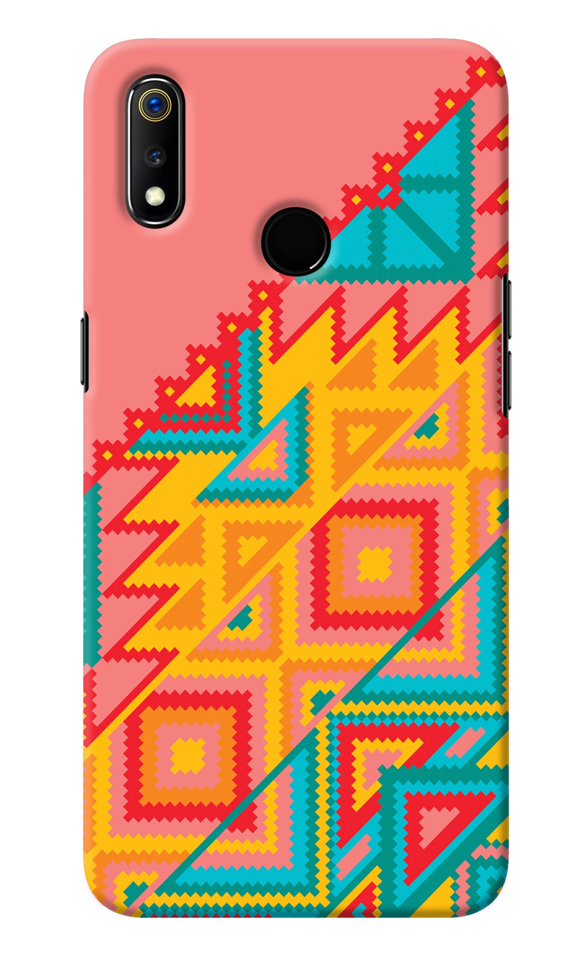 Aztec Tribal Realme 3 Back Cover