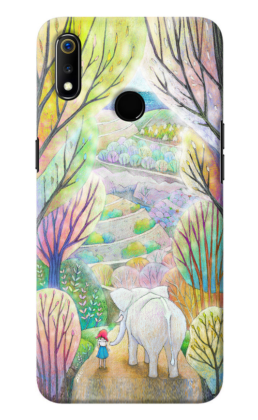 Nature Painting Realme 3 Back Cover