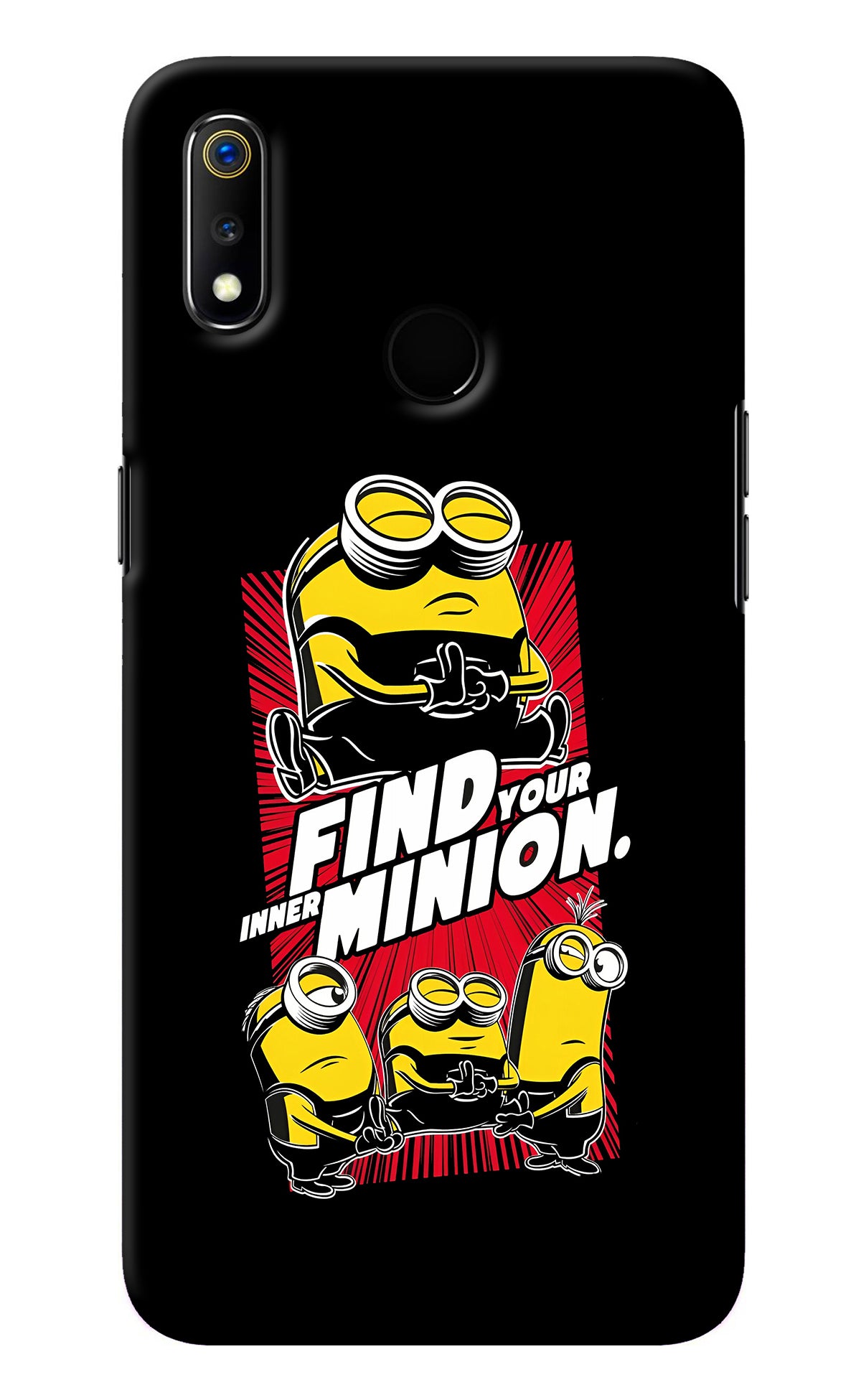 Find your inner Minion Realme 3 Back Cover