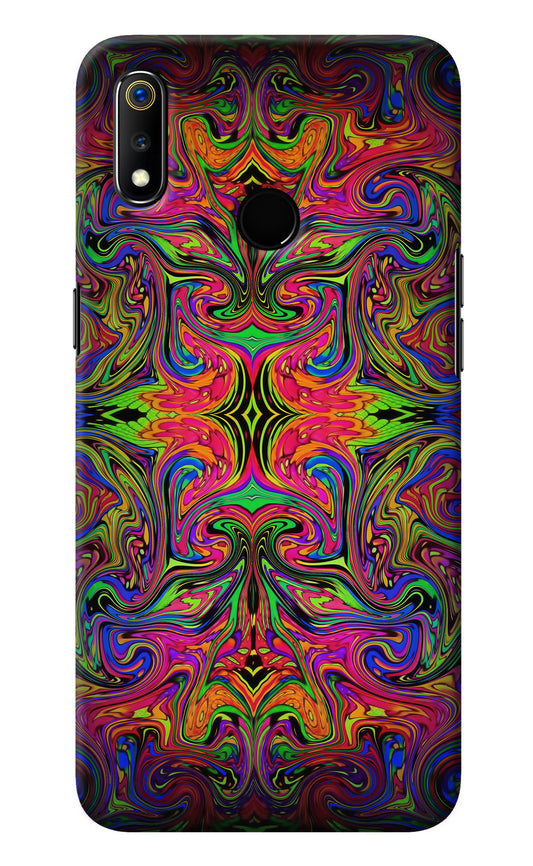 Psychedelic Art Realme 3 Back Cover