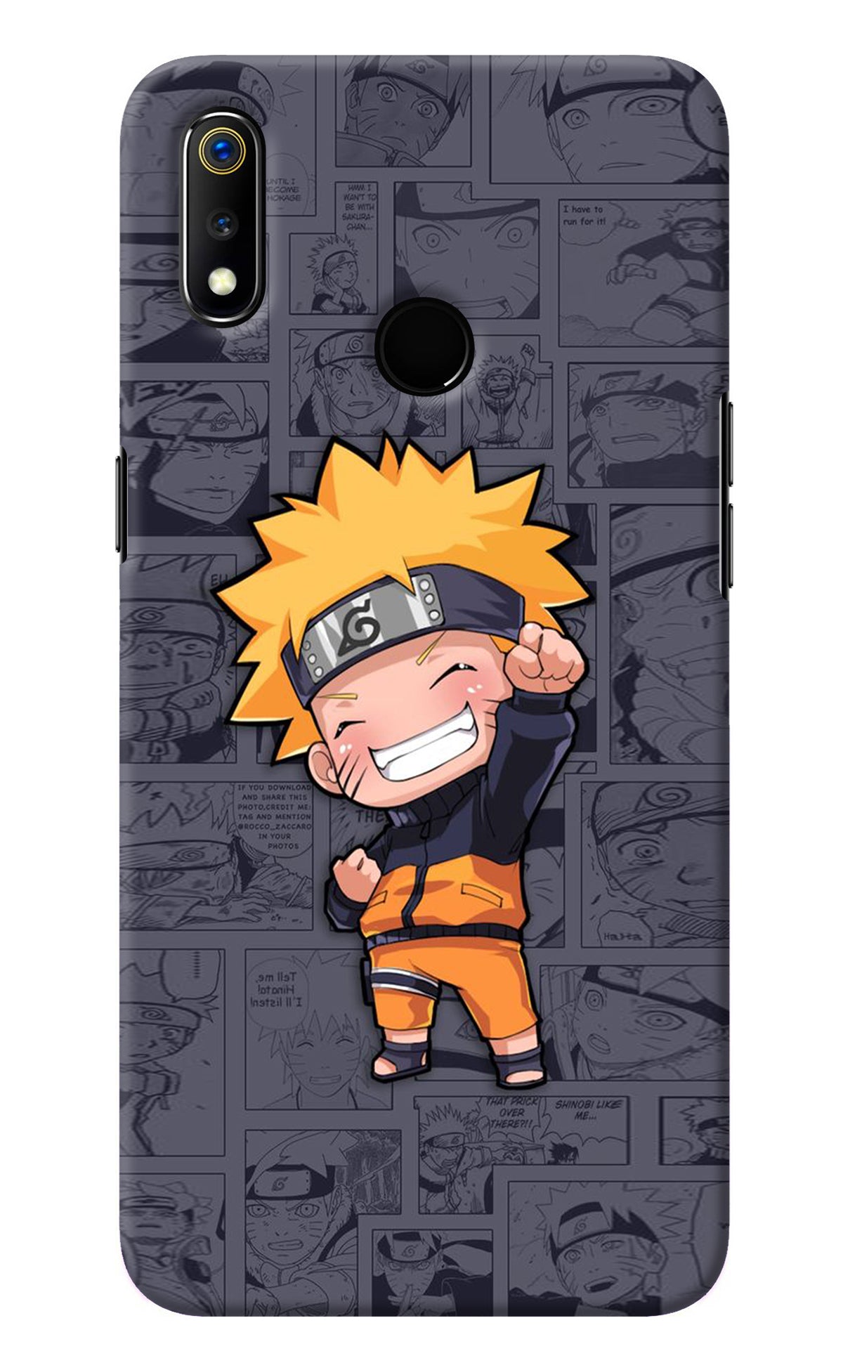 Chota Naruto Realme 3 Back Cover