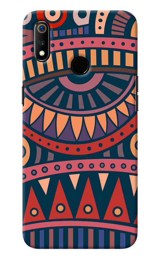 African Culture Design Realme 3 Back Cover