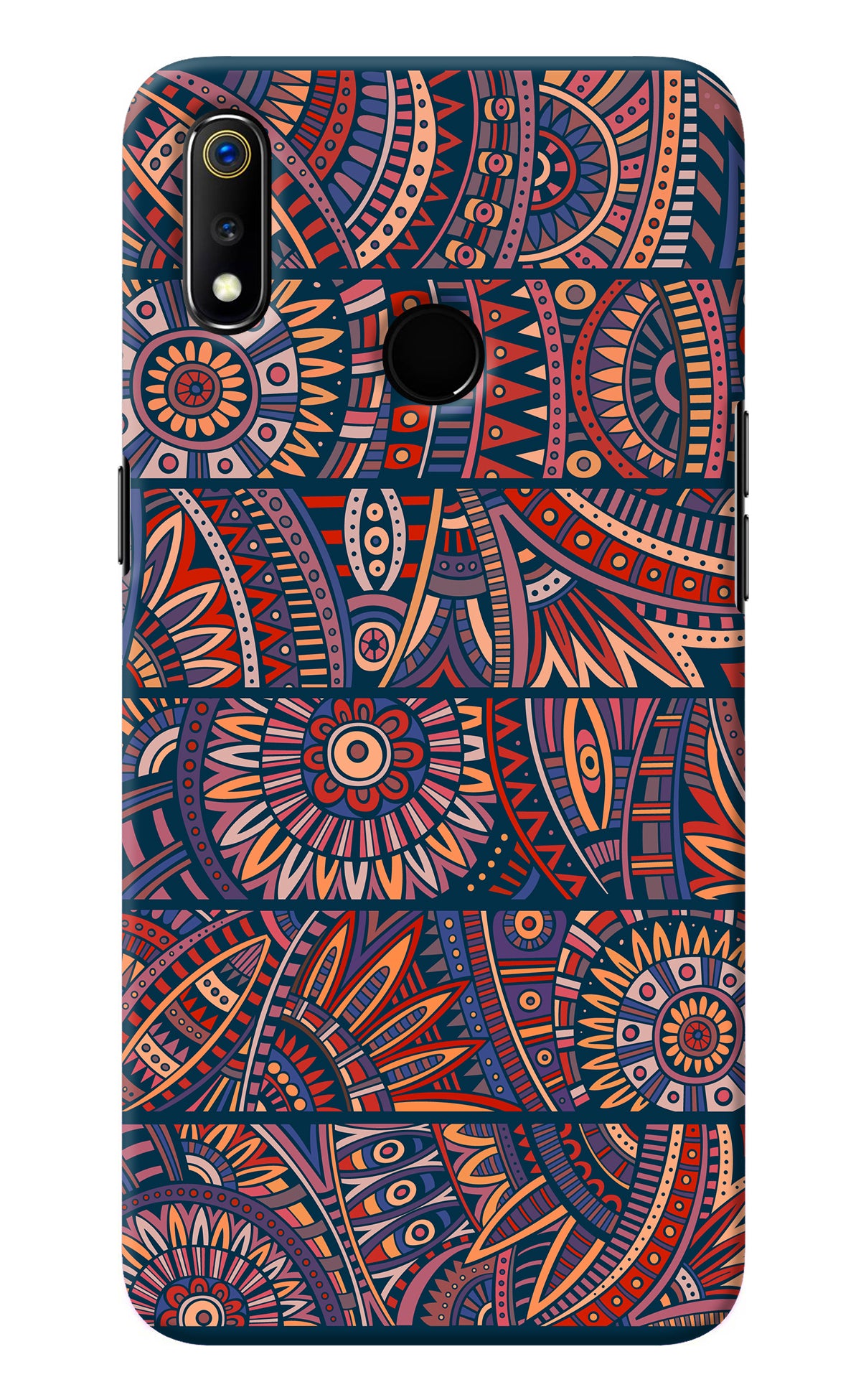 African Culture Design Realme 3 Back Cover