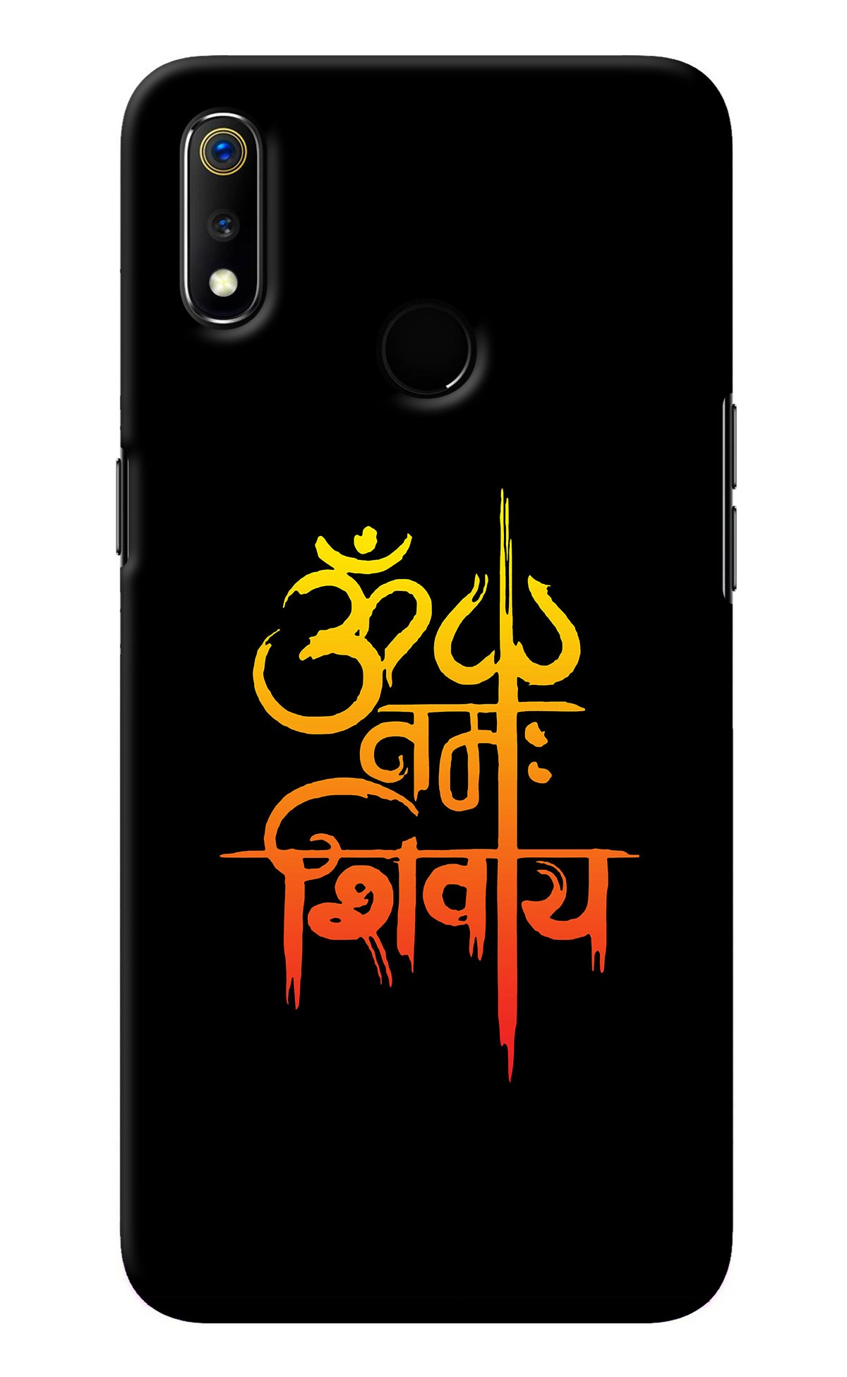 Om Namah Shivay Realme 3 Back Cover