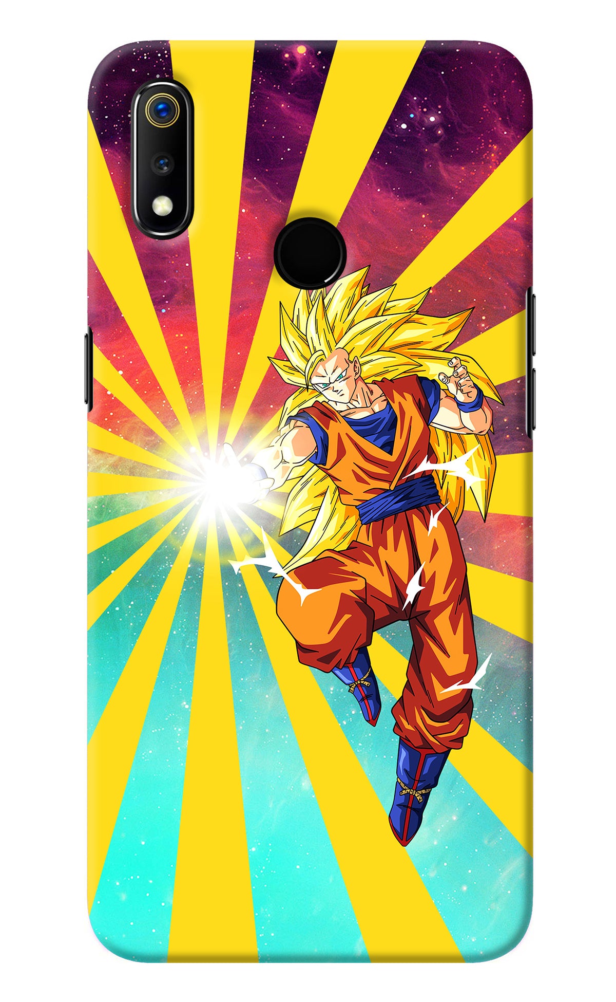 Goku Super Saiyan Realme 3 Back Cover