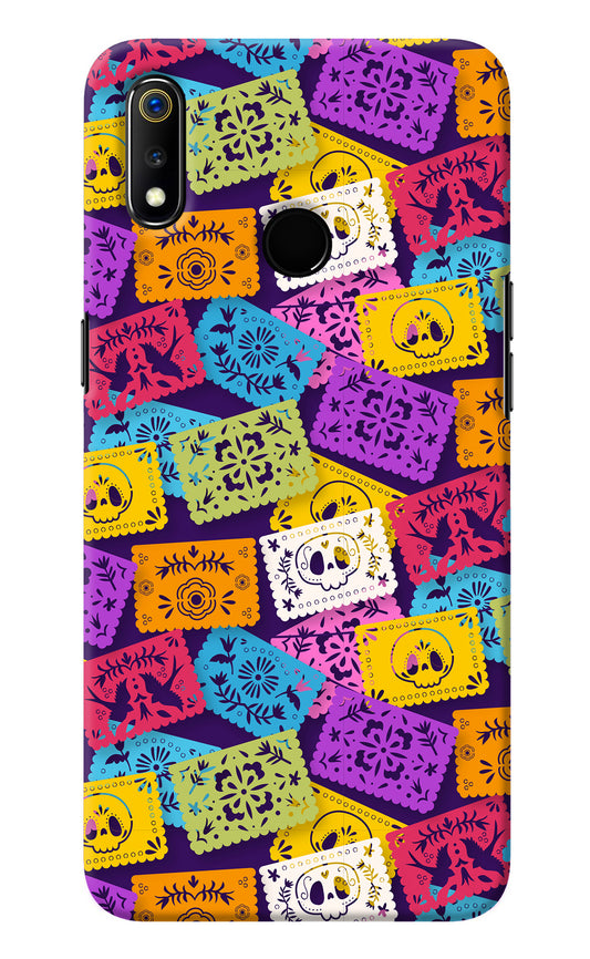 Mexican Pattern Realme 3 Back Cover