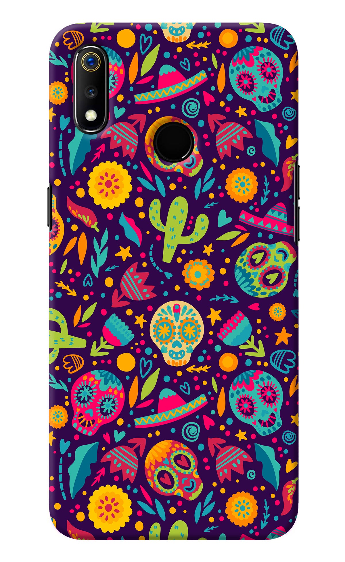 Mexican Design Realme 3 Back Cover