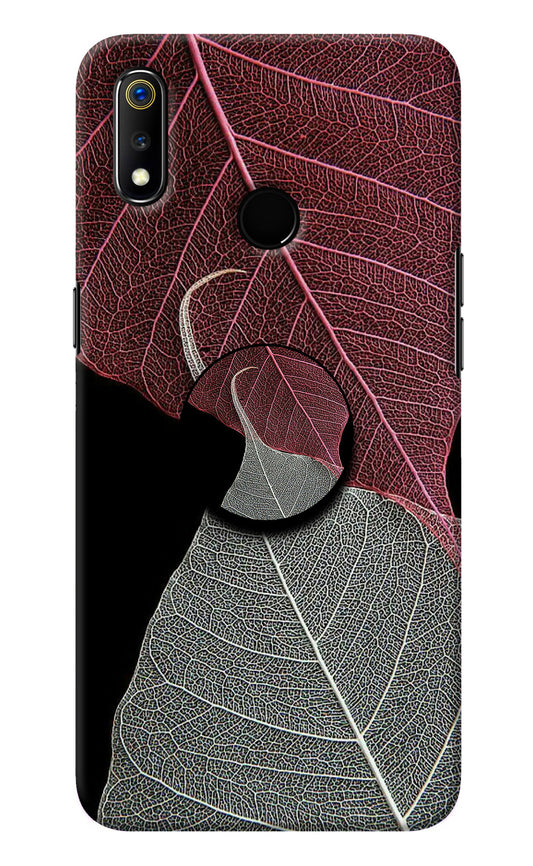 Leaf Pattern Realme 3 Pop Case