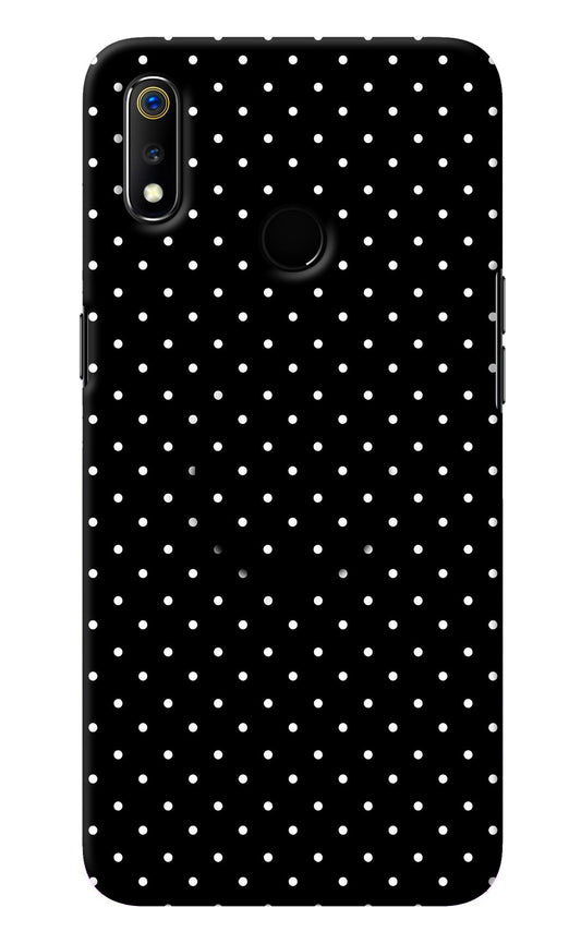 White Dots Realme 3 Pop Case