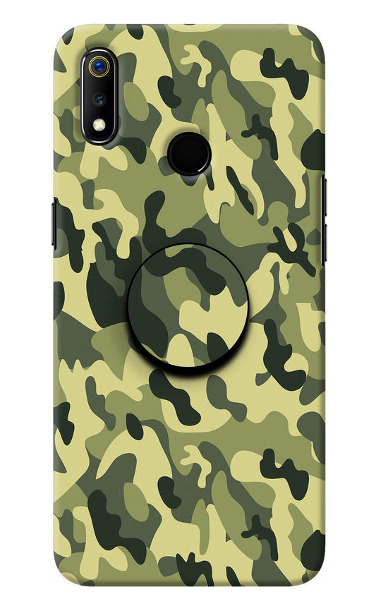 Camouflage Realme 3 Pop Case