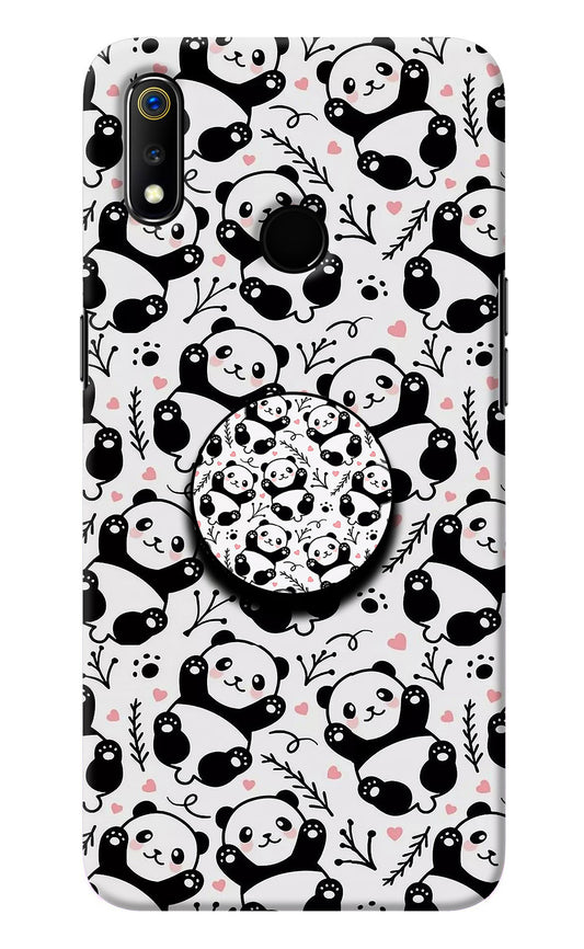Cute Panda Realme 3 Pop Case