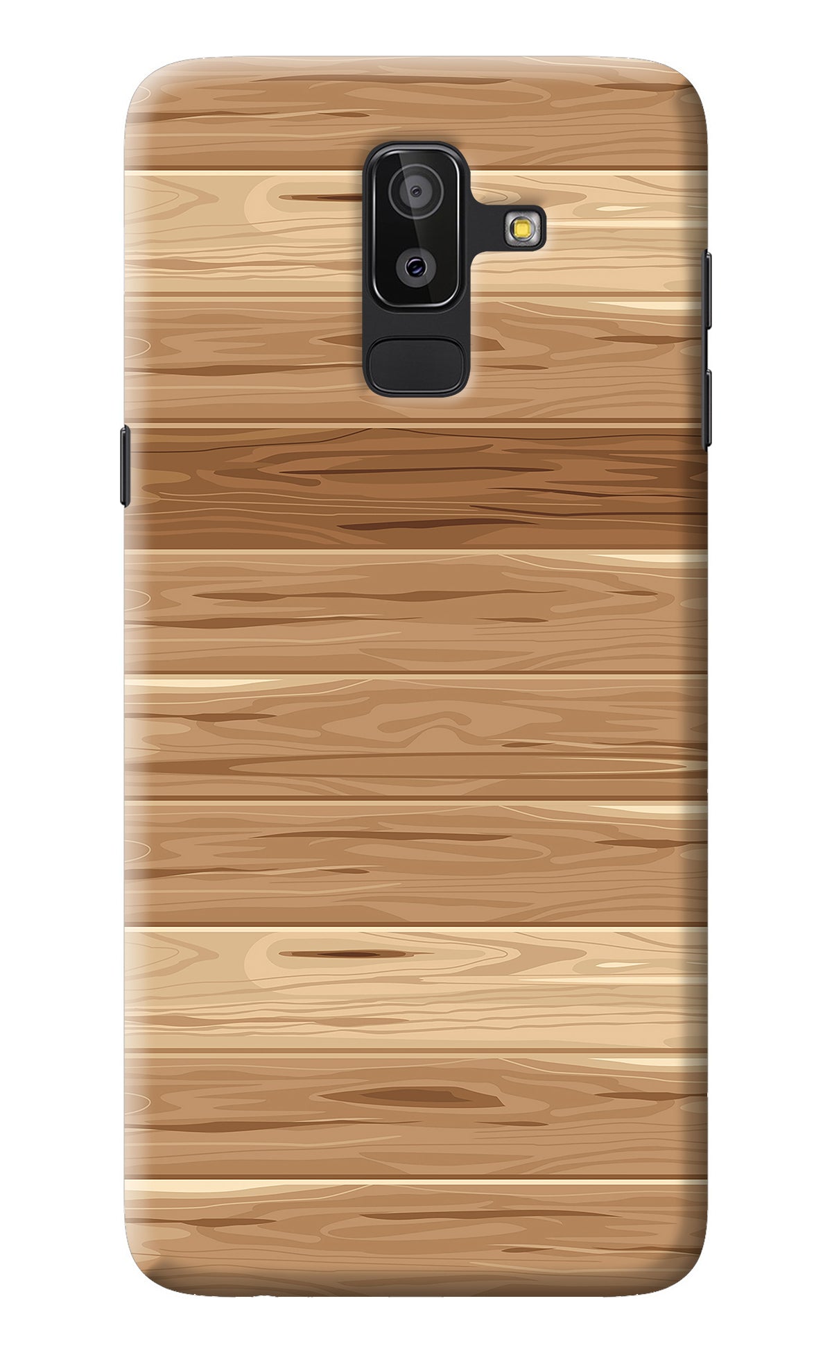Wooden Vector Samsung On8 2018 Back Cover
