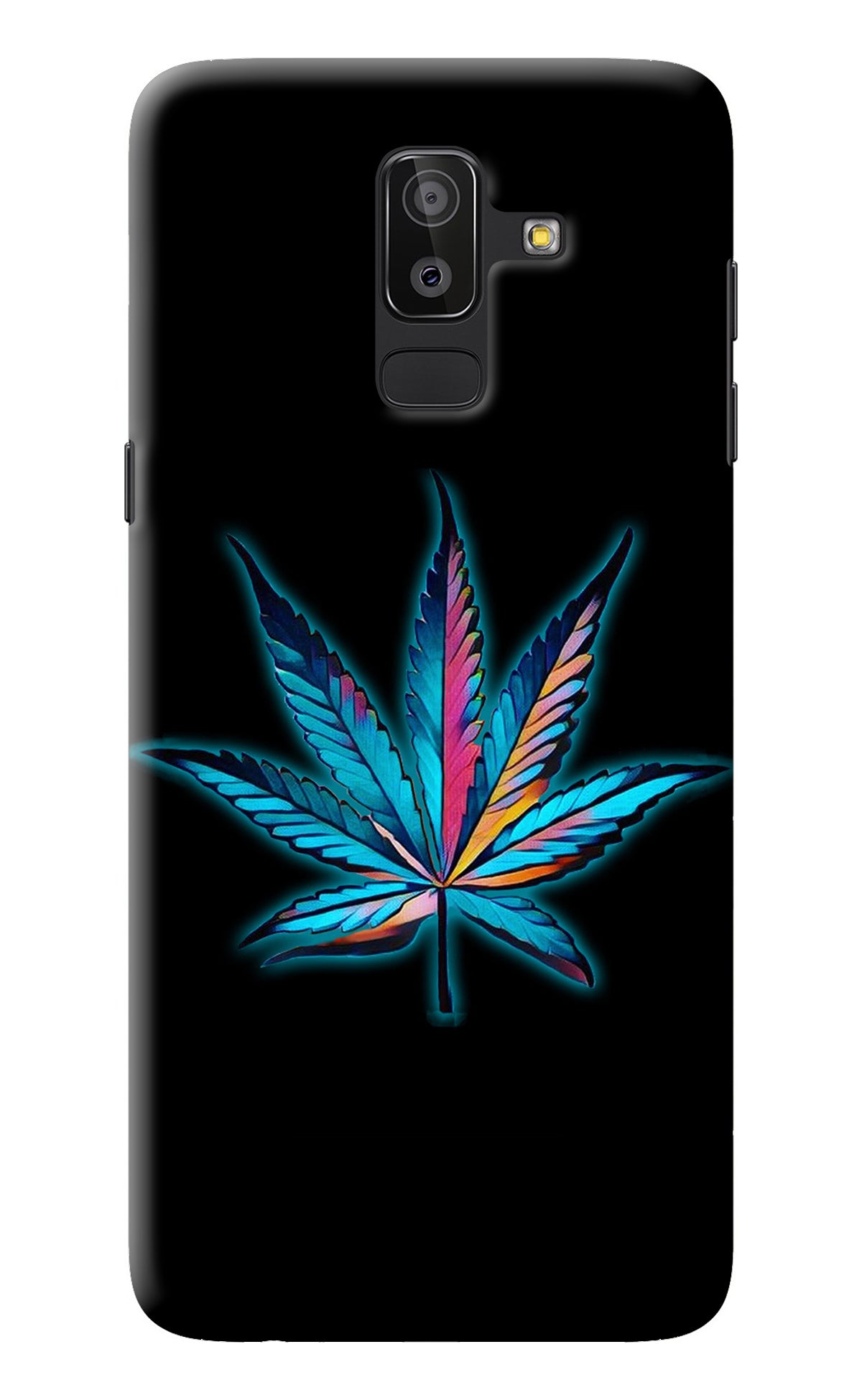 Weed Samsung On8 2018 Back Cover