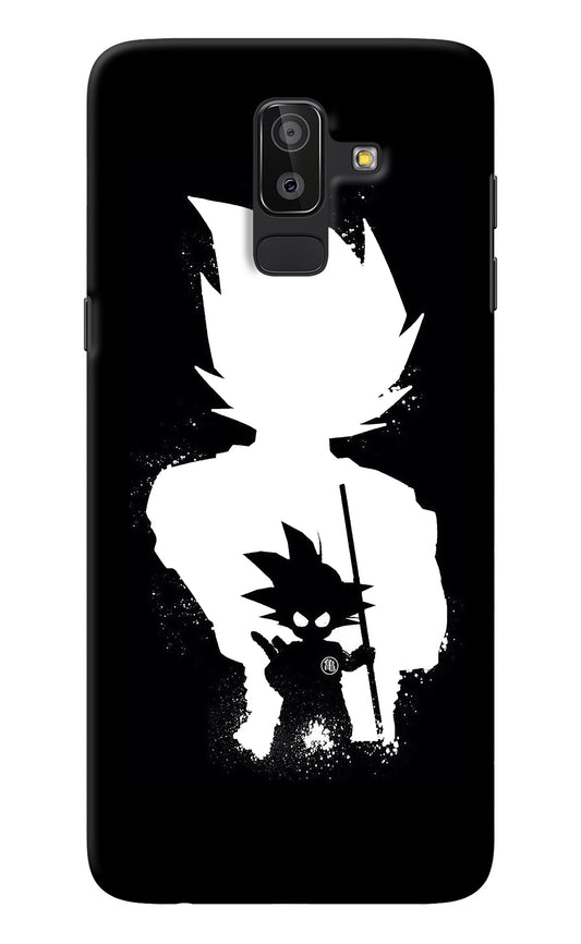 Goku Shadow Samsung On8 2018 Back Cover
