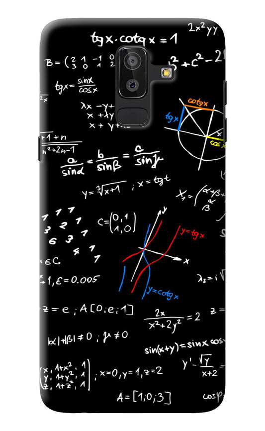 Mathematics Formula Samsung On8 2018 Back Cover