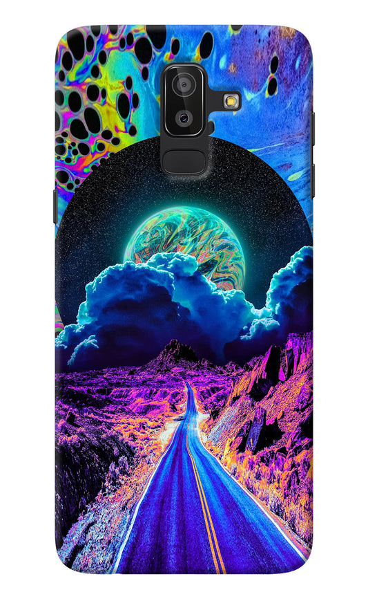 Psychedelic Painting Samsung On8 2018 Back Cover