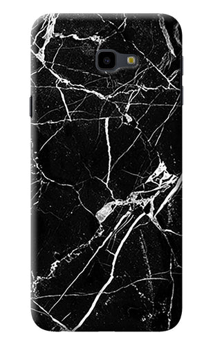Black Marble Pattern Samsung J4 Plus Back Cover