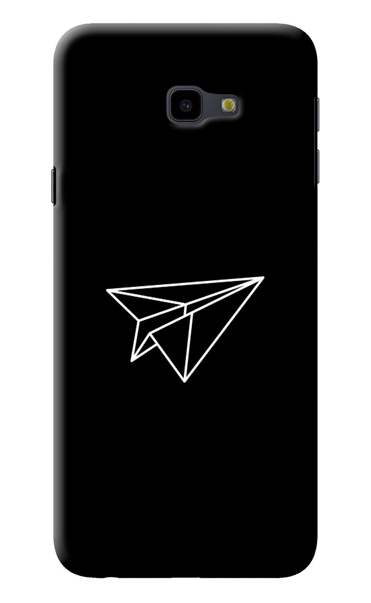 Paper Plane White Samsung J4 Plus Back Cover