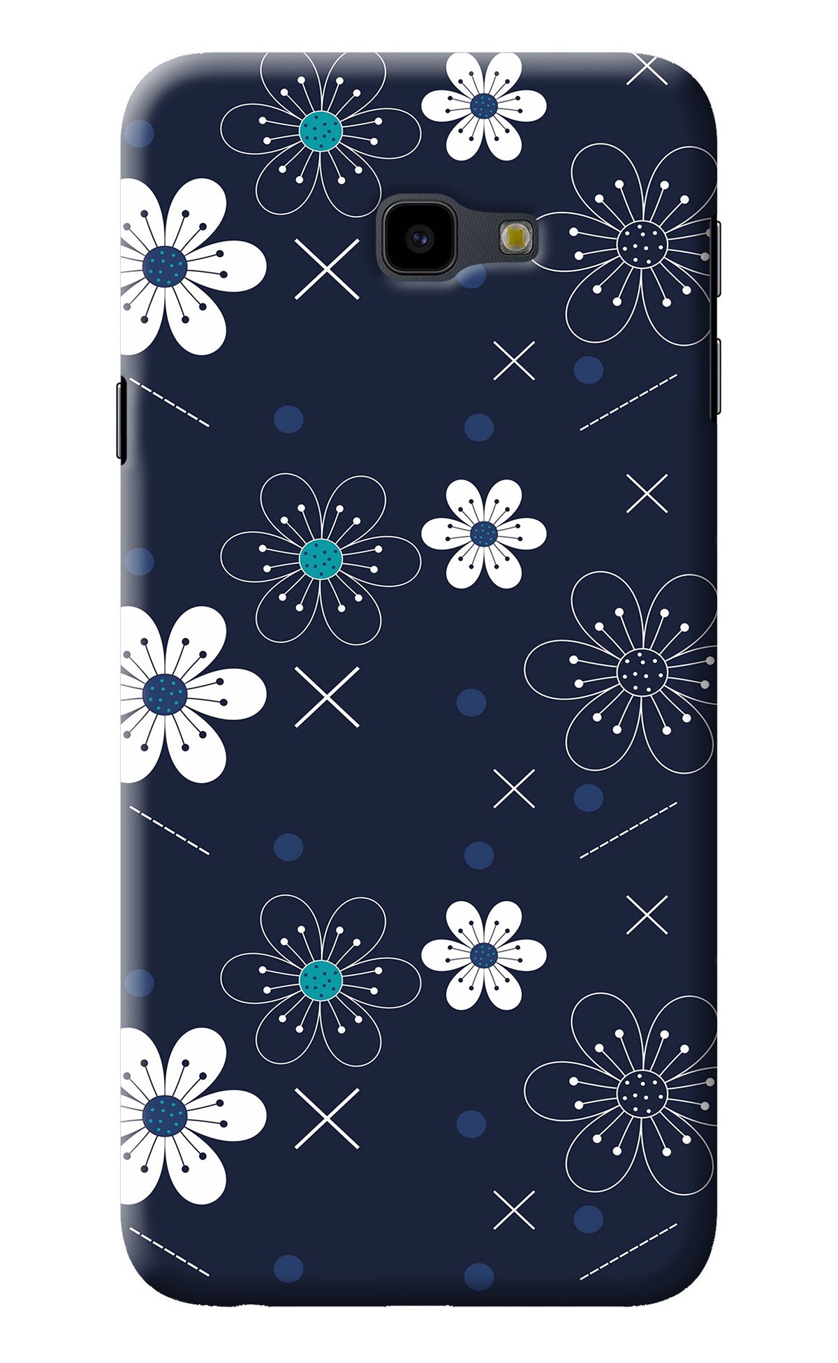 Flowers Samsung J4 Plus Back Cover