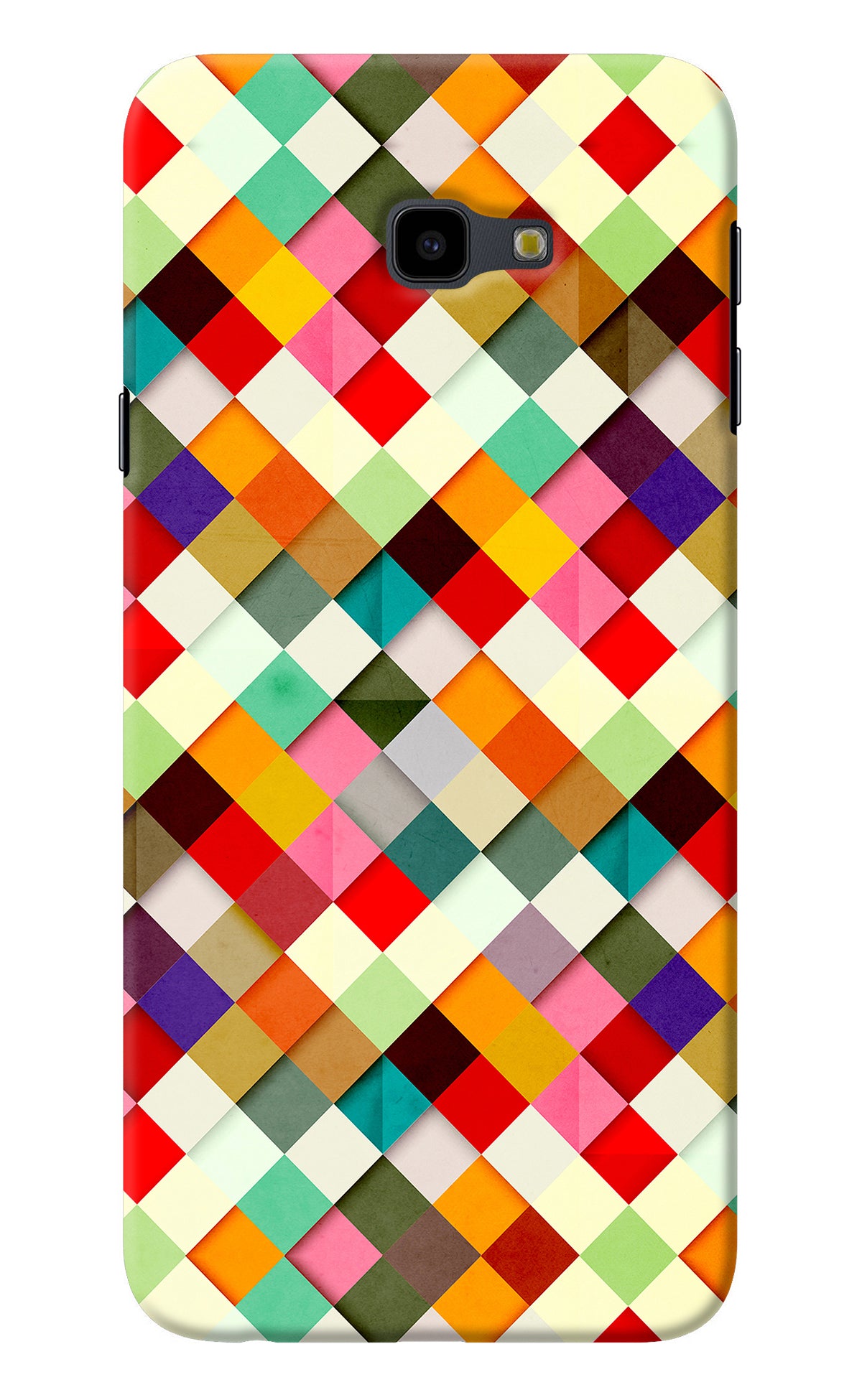 Geometric Abstract Colorful Samsung J4 Plus Back Cover