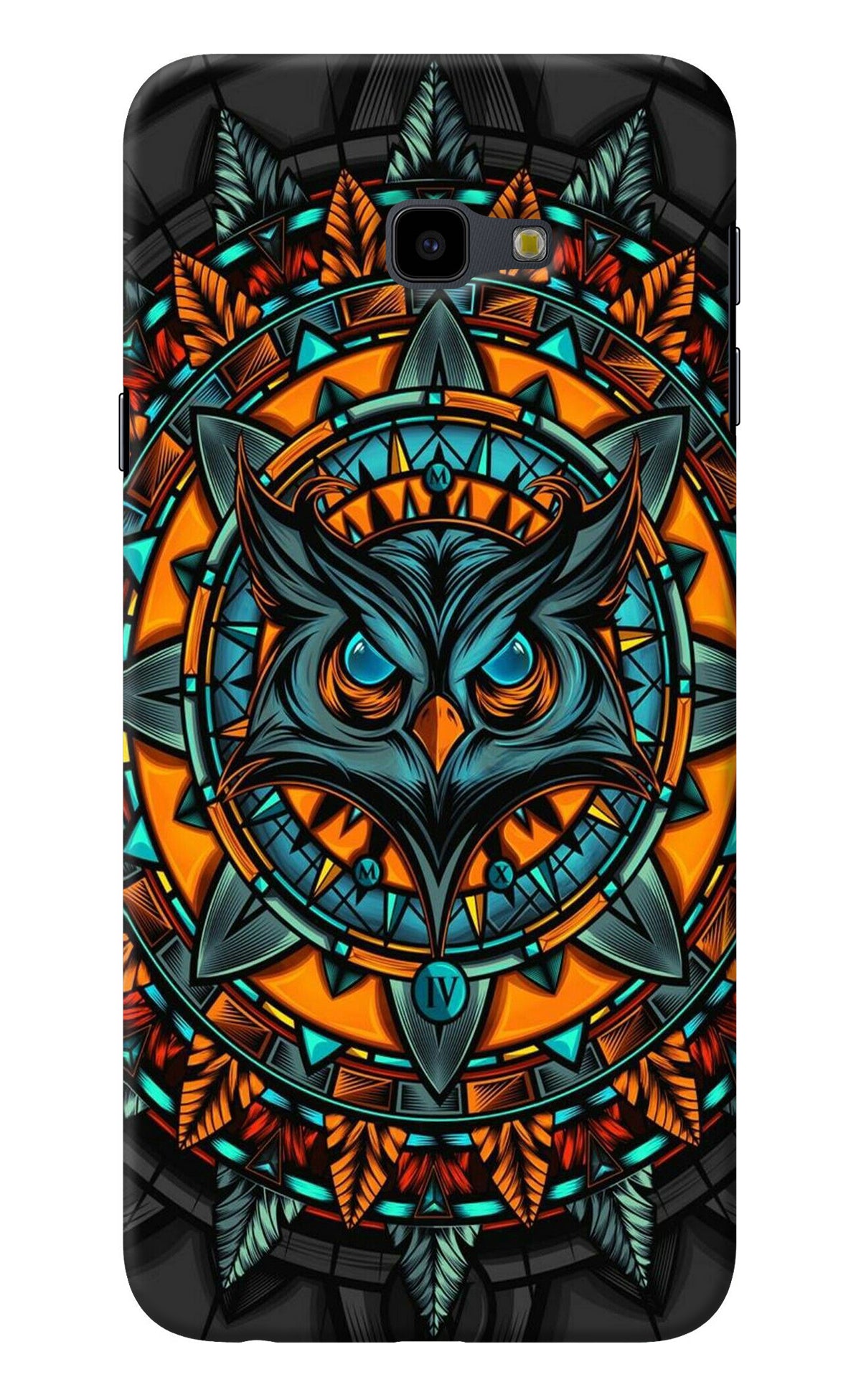 Angry Owl Art Samsung J4 Plus Back Cover