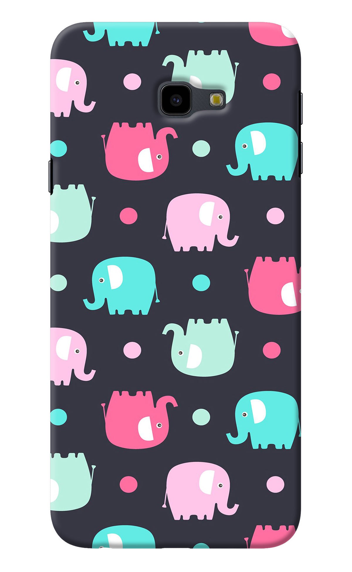 Elephants Samsung J4 Plus Back Cover