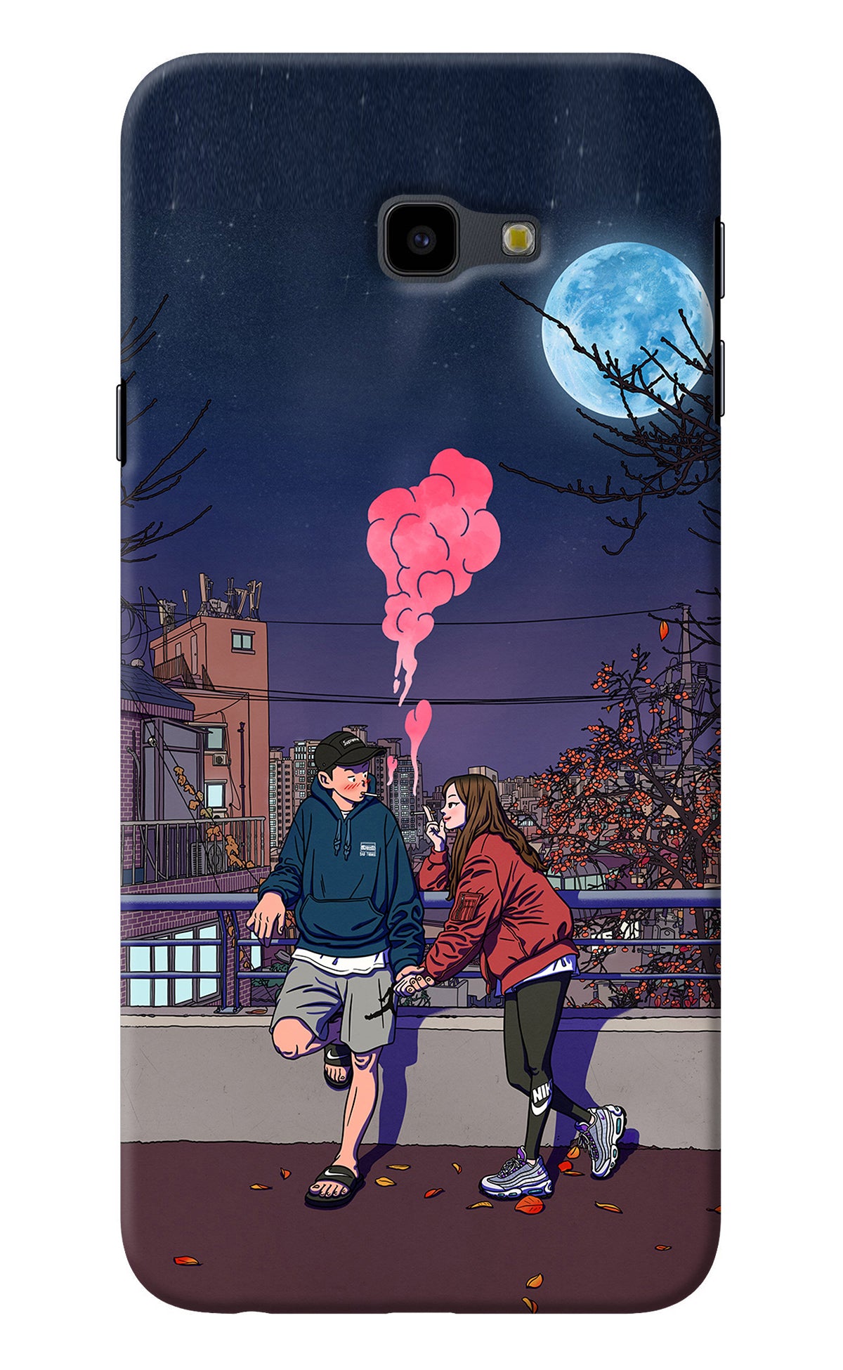 Chilling Couple Samsung J4 Plus Back Cover