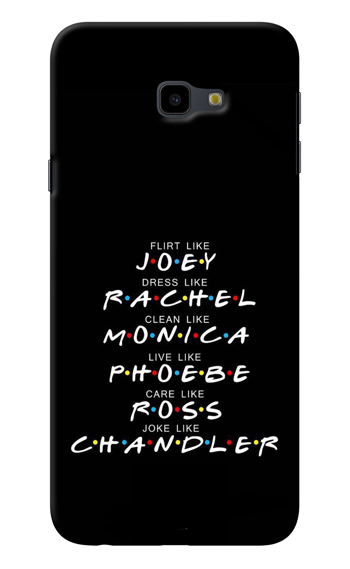 FRIENDS Character Samsung J4 Plus Back Cover