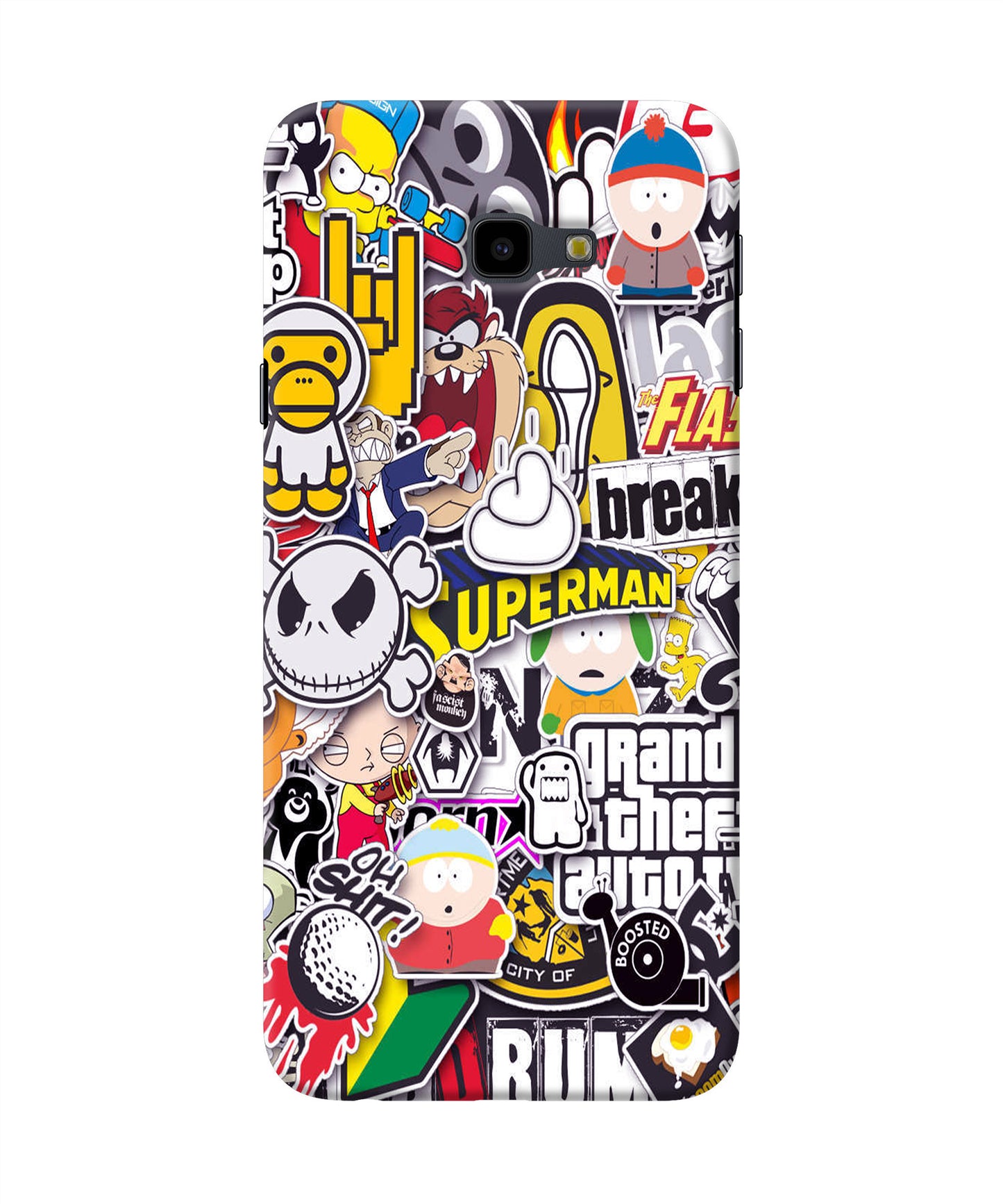 Sticker Bomb Samsung J4 Plus Back Cover