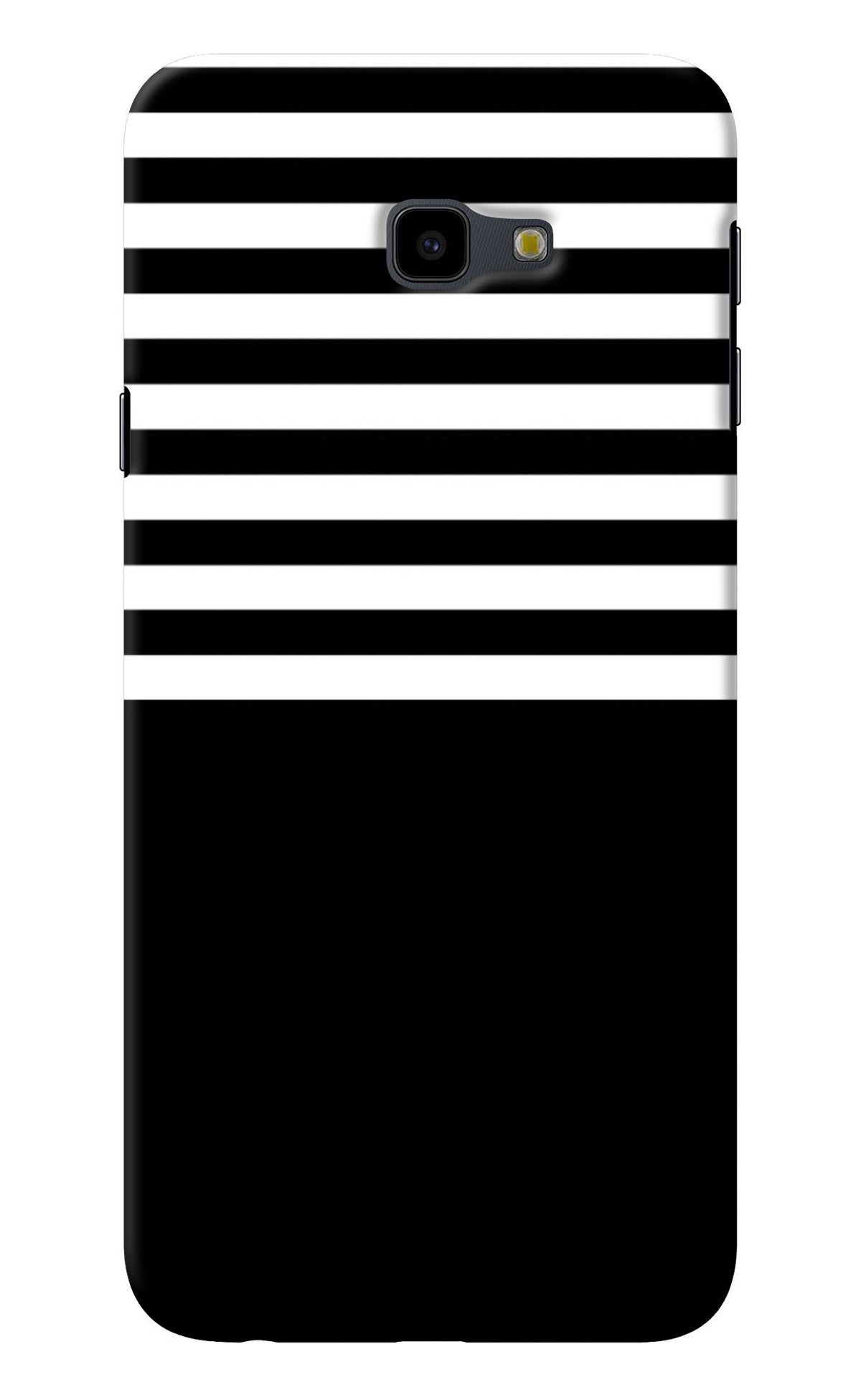 Black and White Print Samsung J4 Plus Back Cover