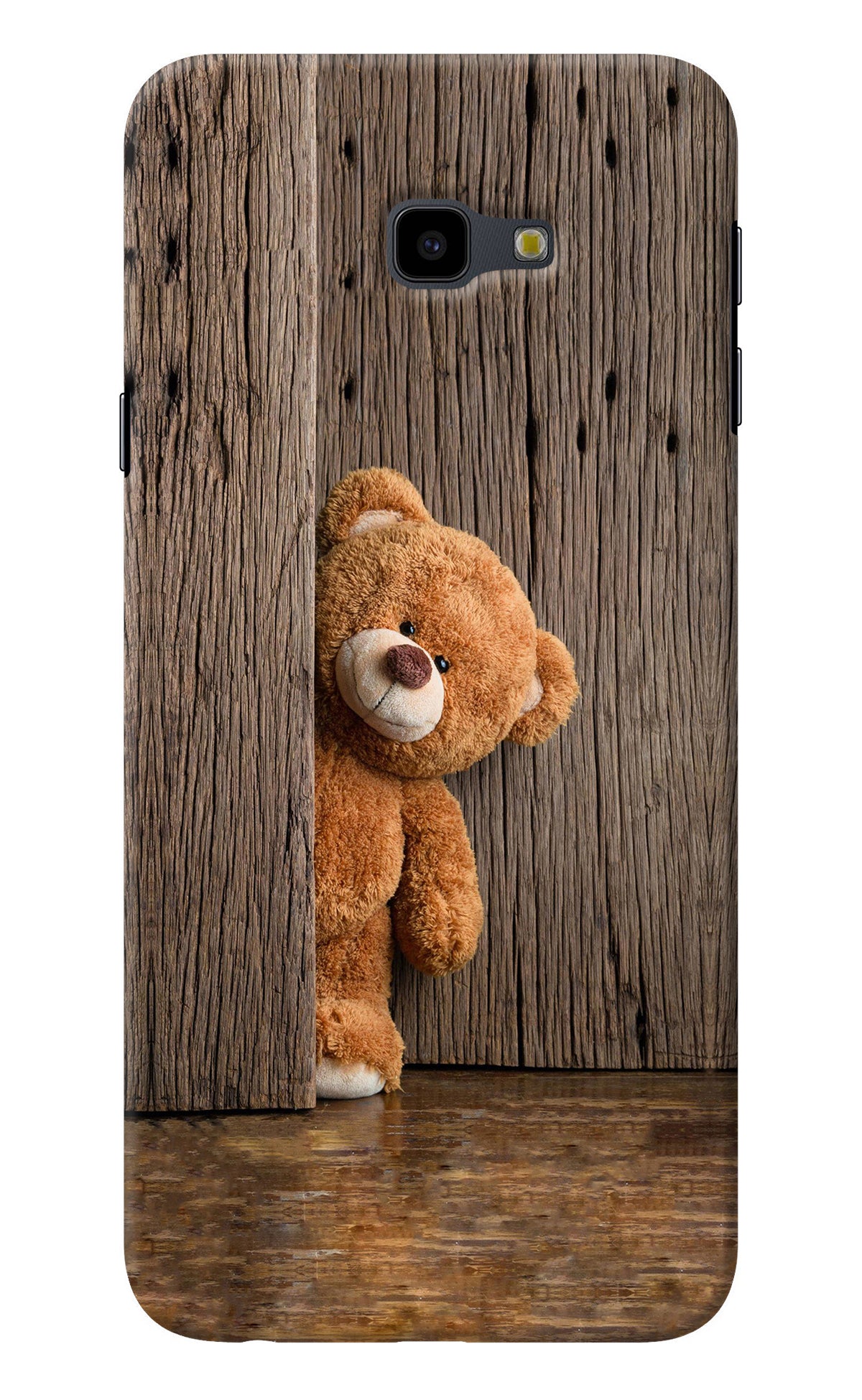 Teddy Wooden Samsung J4 Plus Back Cover