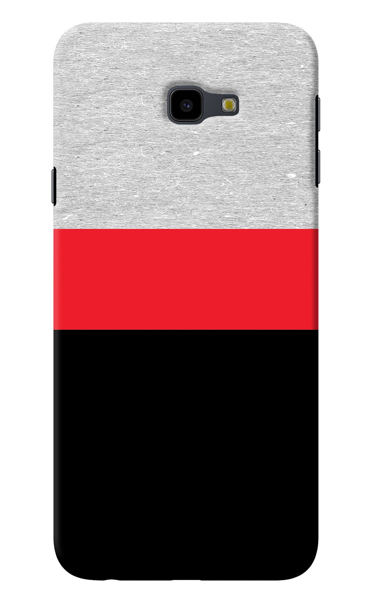 Tri Color Pattern Samsung J4 Plus Back Cover