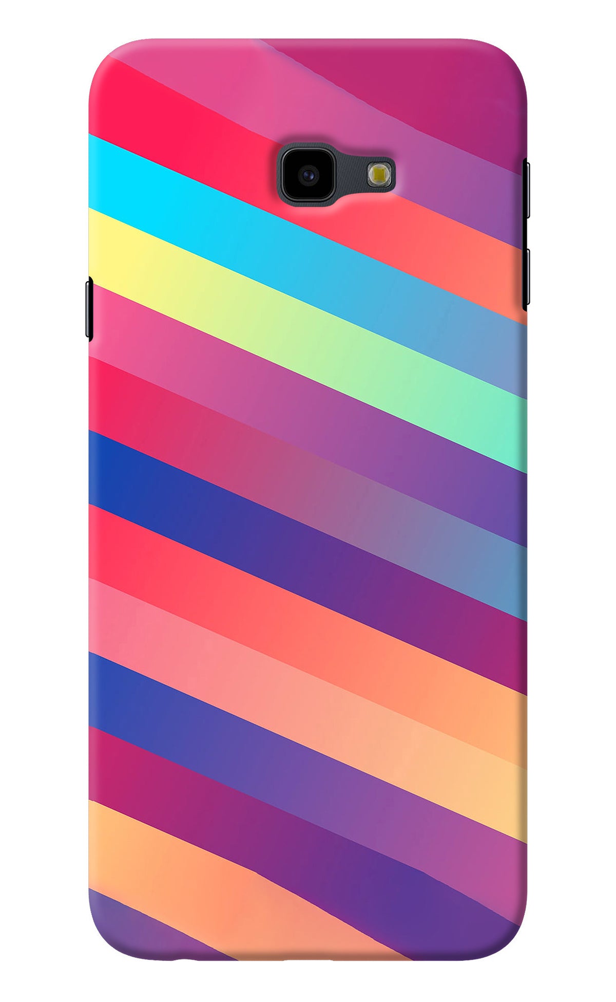 Stripes color Samsung J4 Plus Back Cover