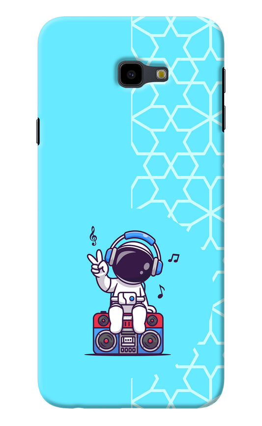 Cute Astronaut Chilling Samsung J4 Plus Back Cover