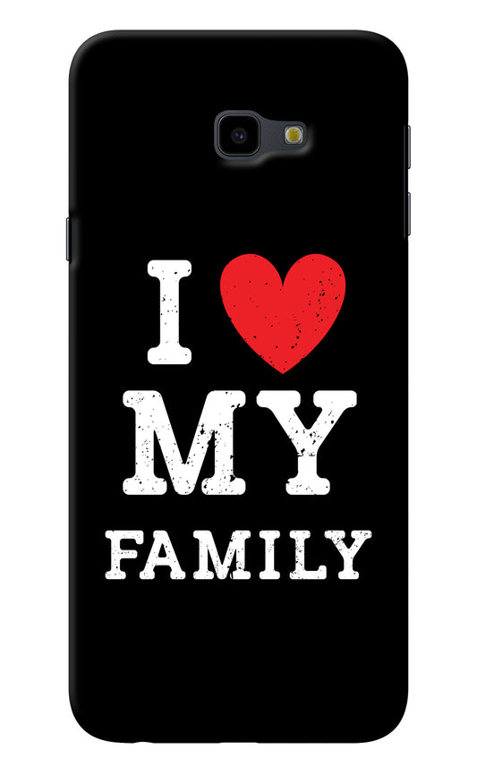 I Love My Family Samsung J4 Plus Back Cover