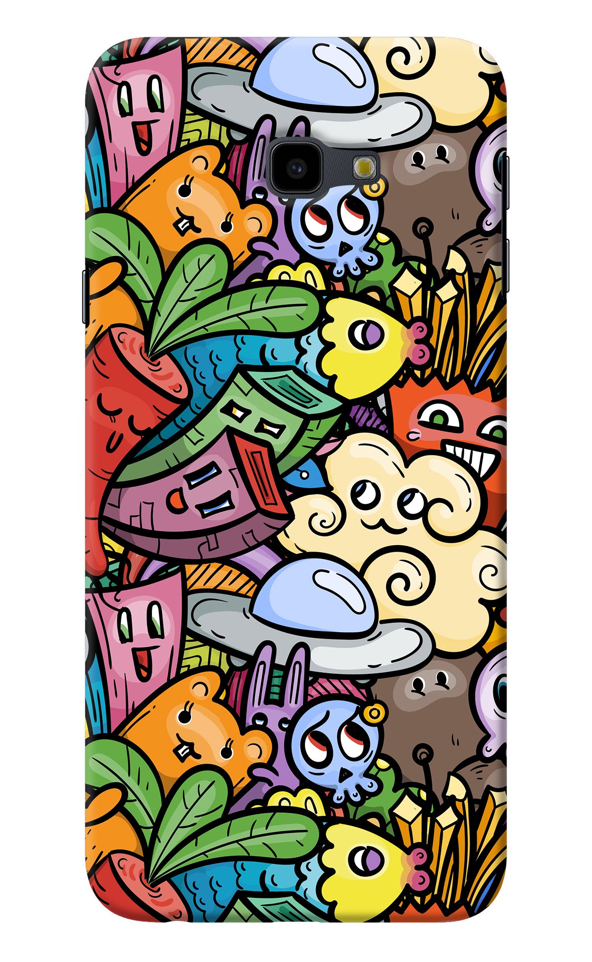 Veggie Doodle Samsung J4 Plus Back Cover