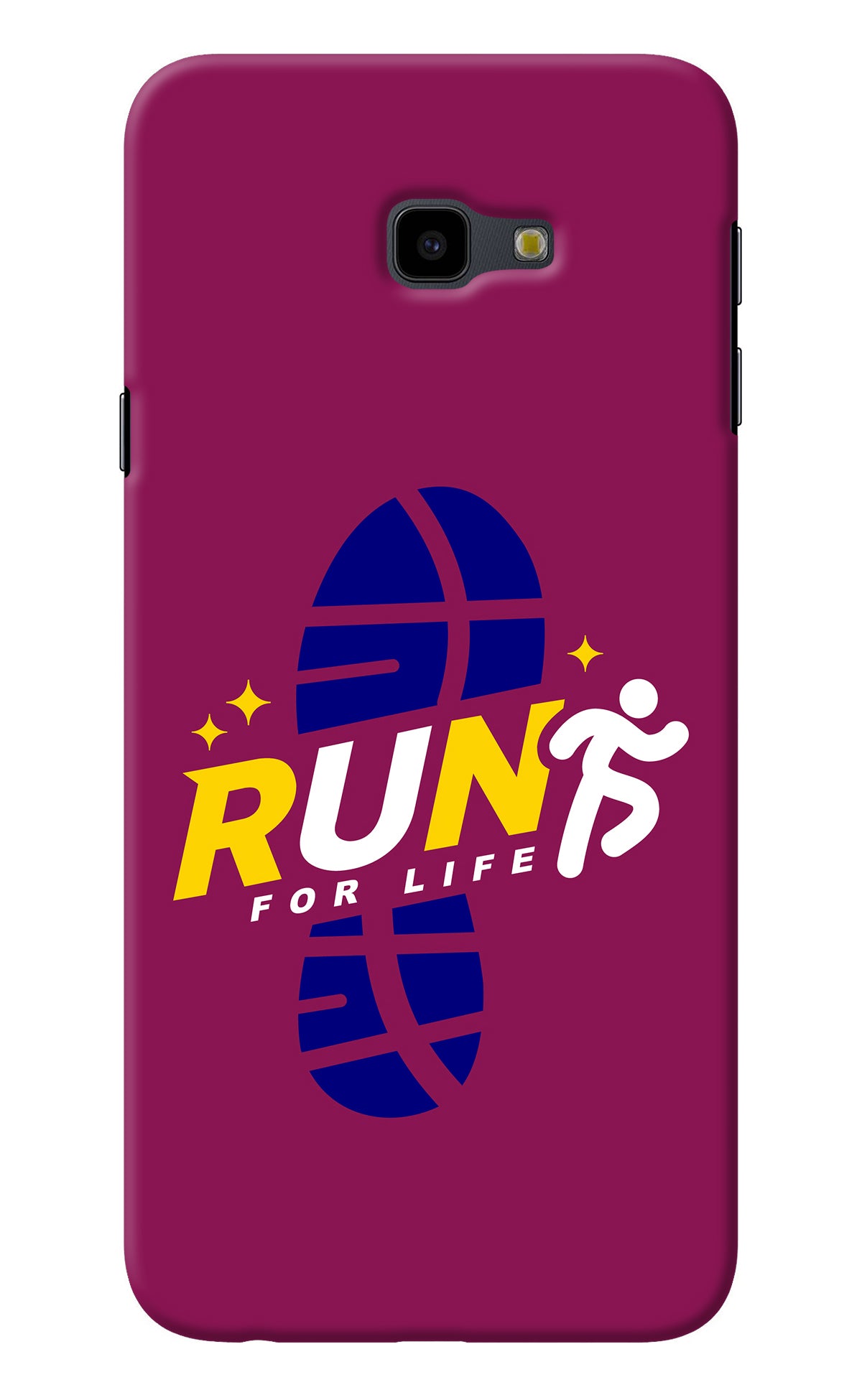 Run for Life Samsung J4 Plus Back Cover