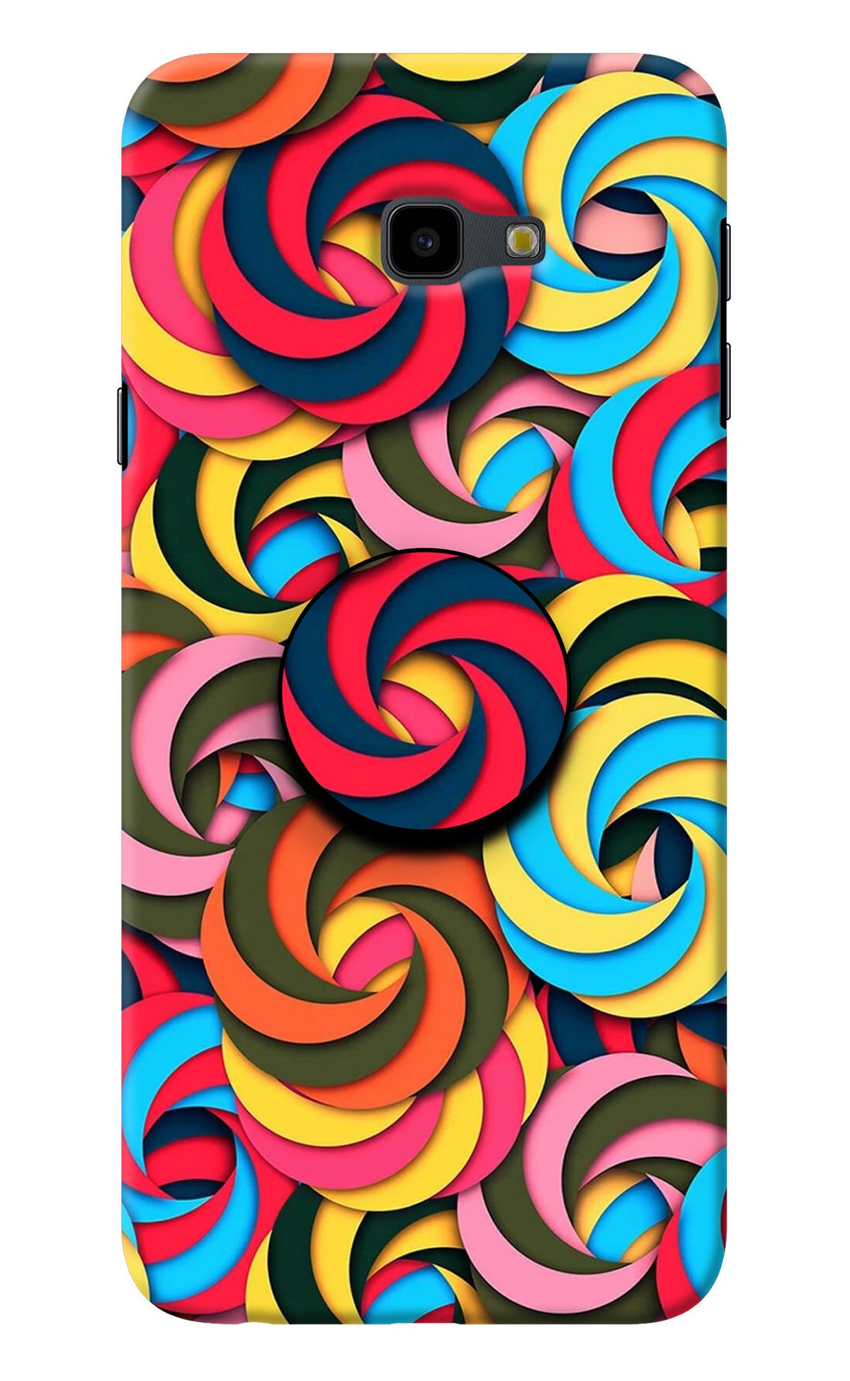 Spiral Pattern Samsung J4 Plus Pop Case