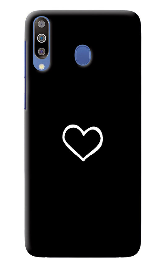 Heart Samsung M30/A40s Back Cover