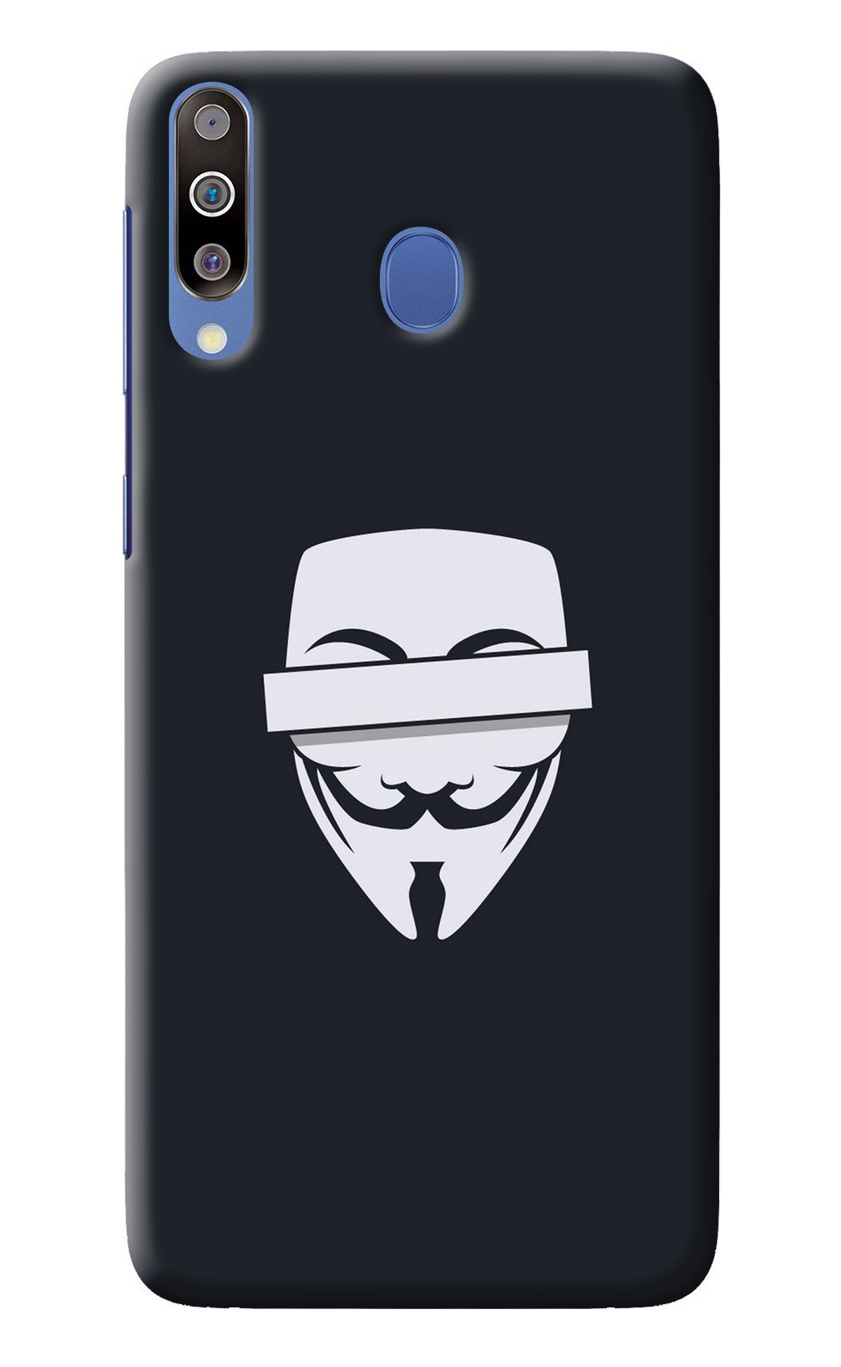 Anonymous Face Samsung M30/A40s Back Cover