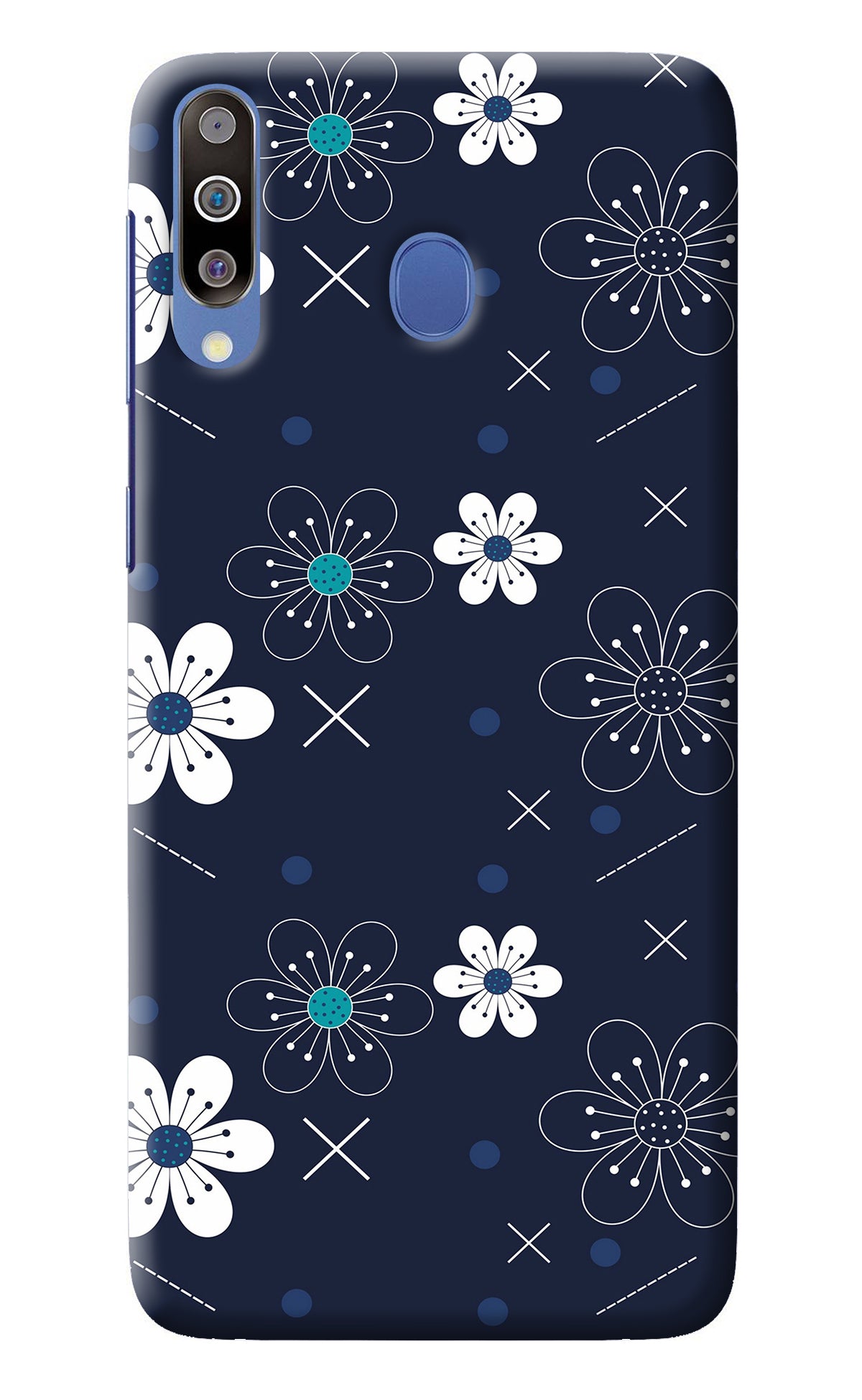 Flowers Samsung M30/A40s Back Cover