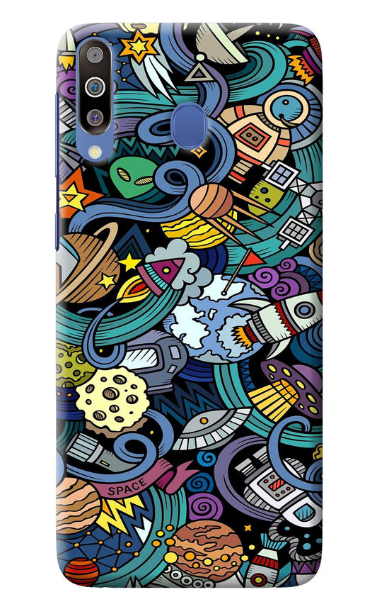 Space Abstract Samsung M30/A40s Back Cover