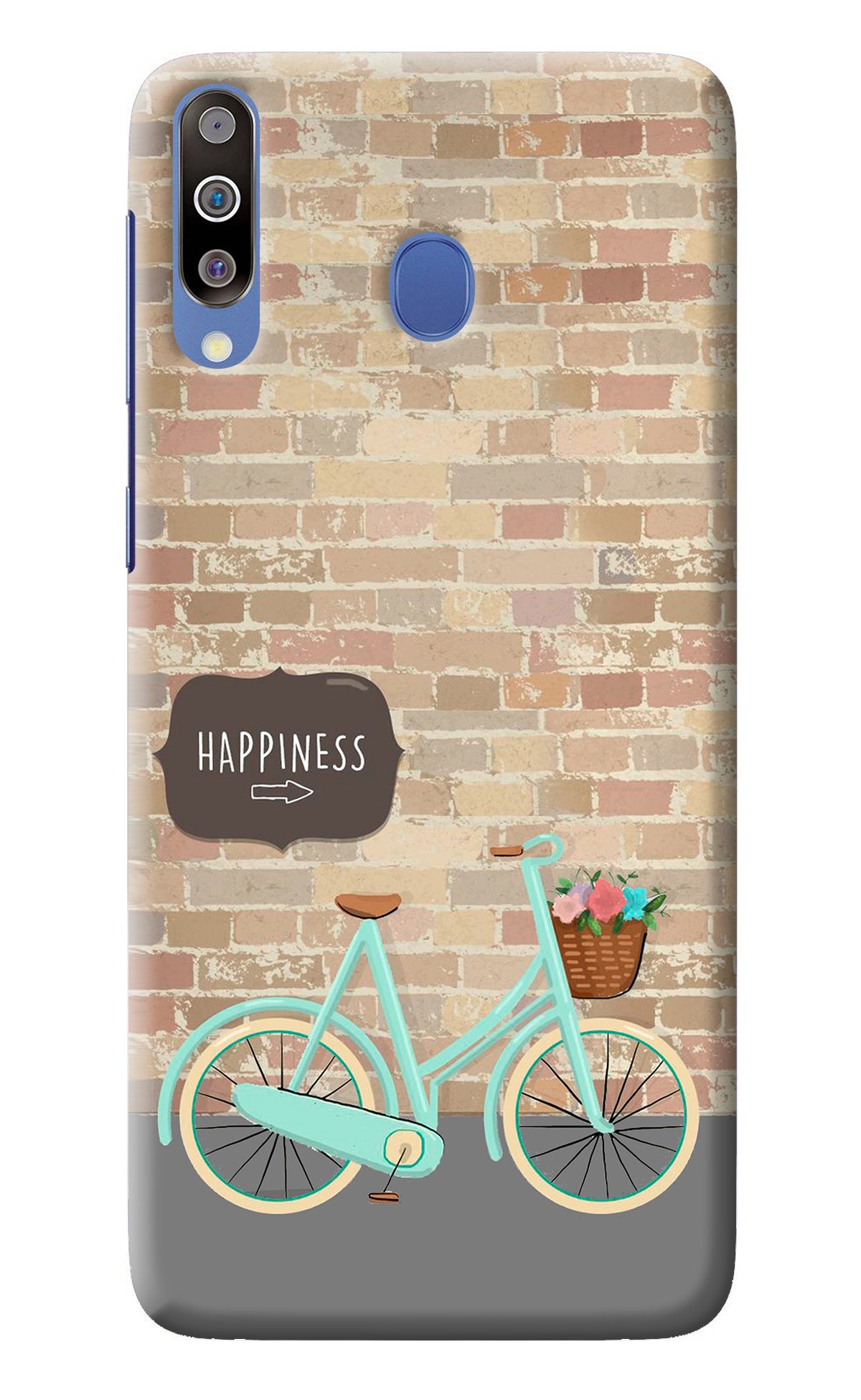 Happiness Artwork Samsung M30/A40s Back Cover