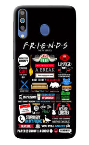 FRIENDS Samsung M30/A40s Back Cover