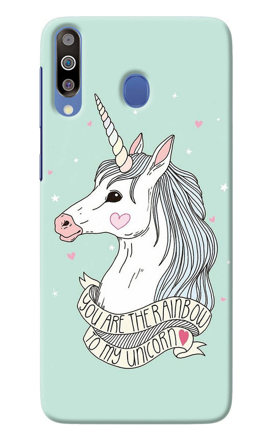 Unicorn Wallpaper Samsung M30/A40s Back Cover