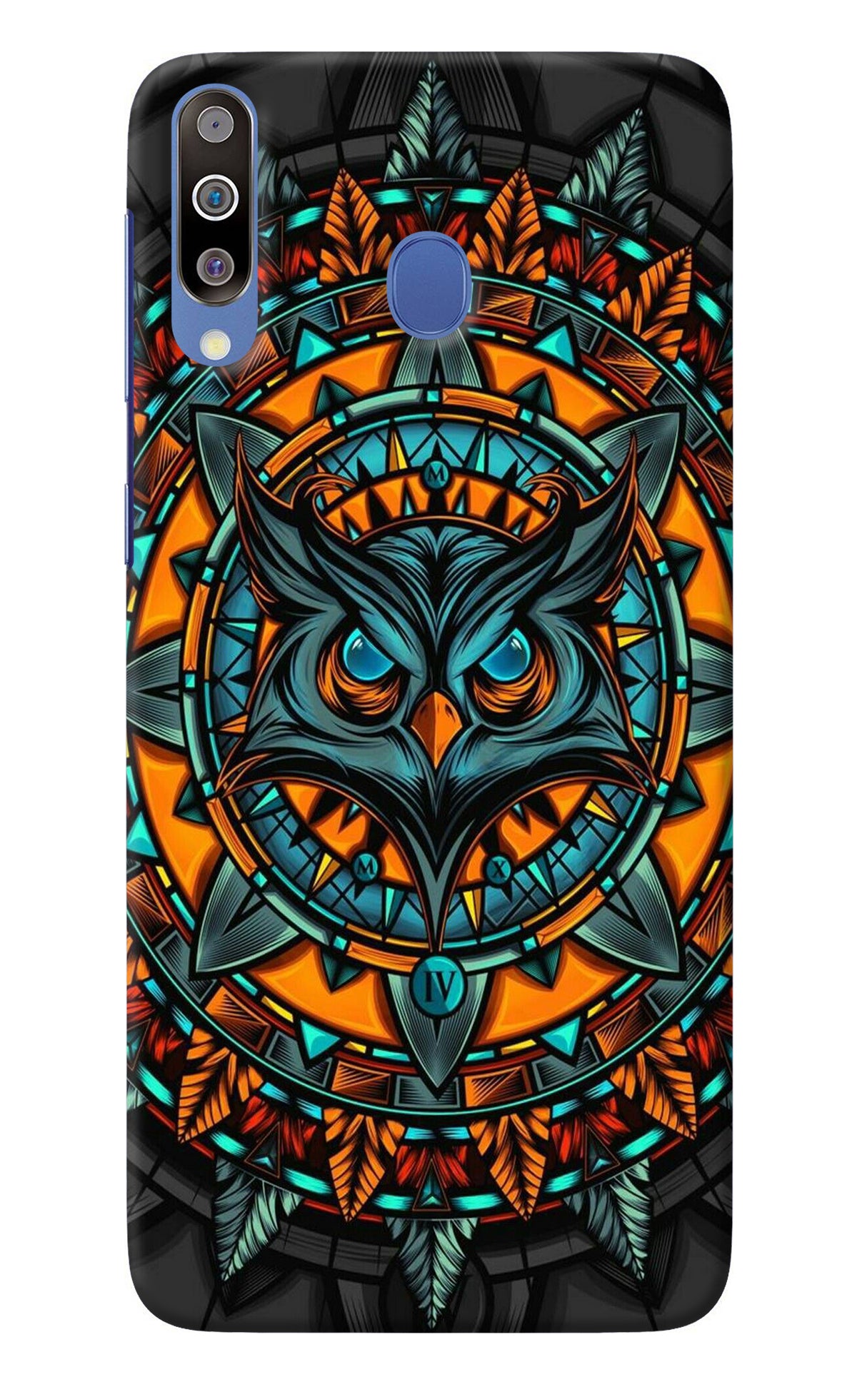 Angry Owl Art Samsung M30/A40s Back Cover